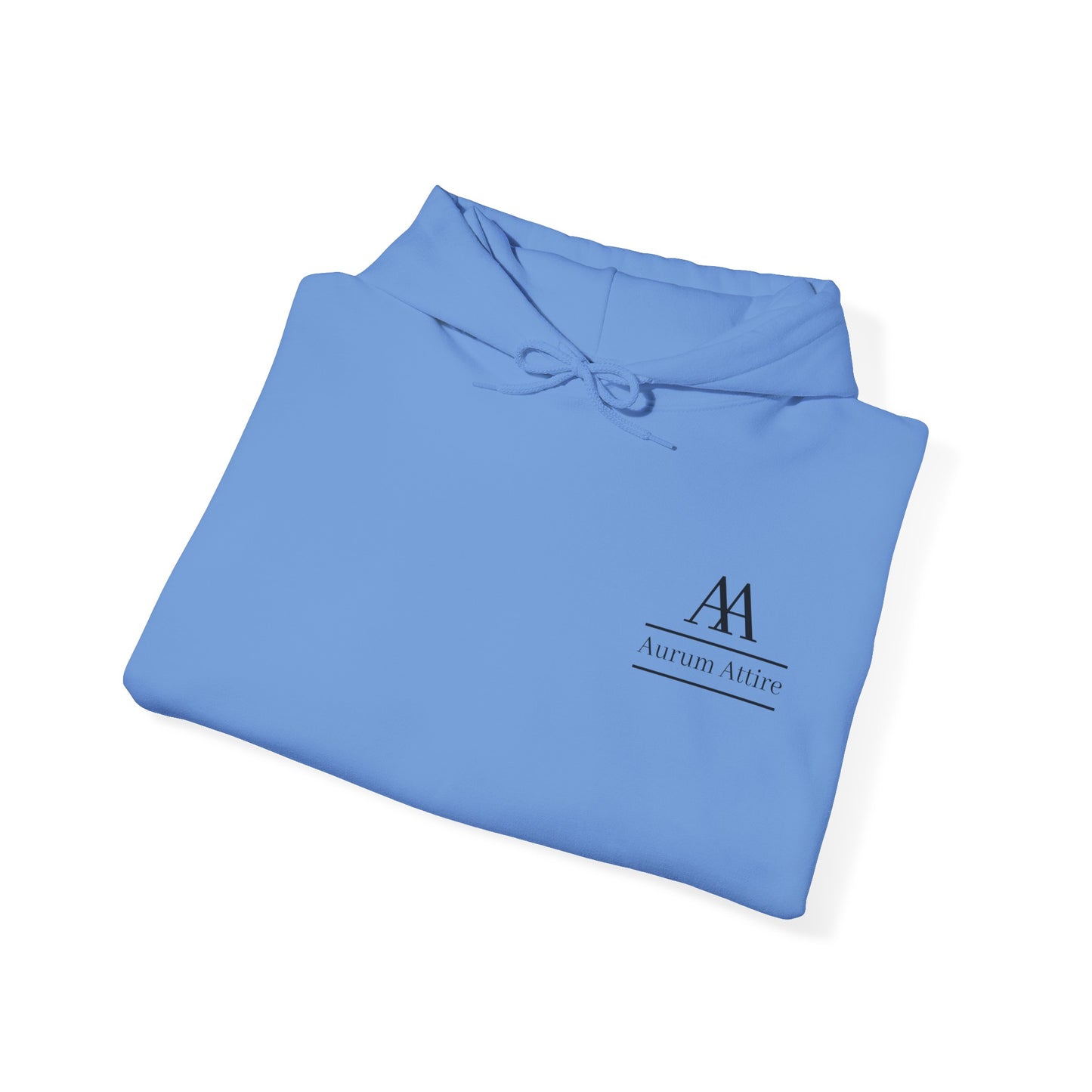 Aurum Attire AA Black Logo Hoodie