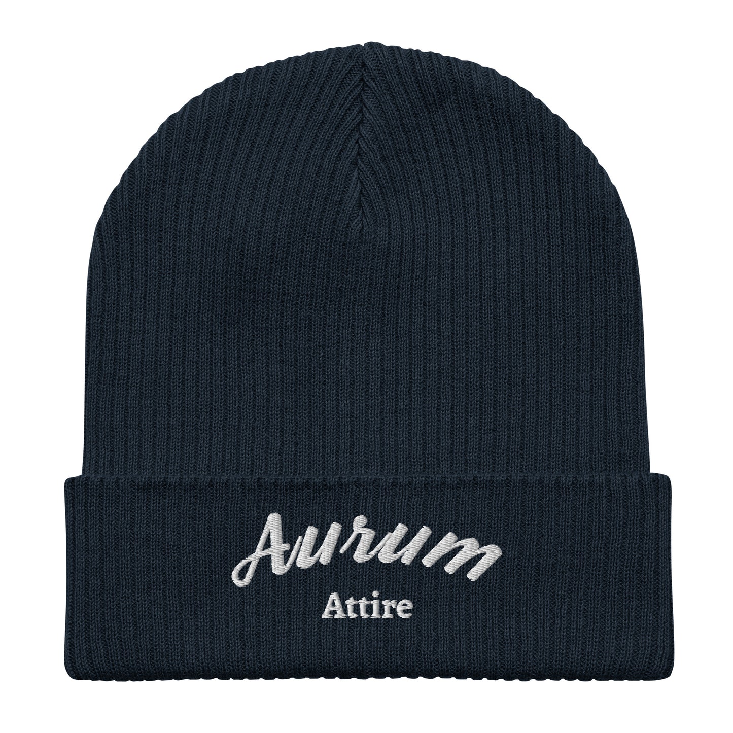 Aurum Attire embroidered beanie